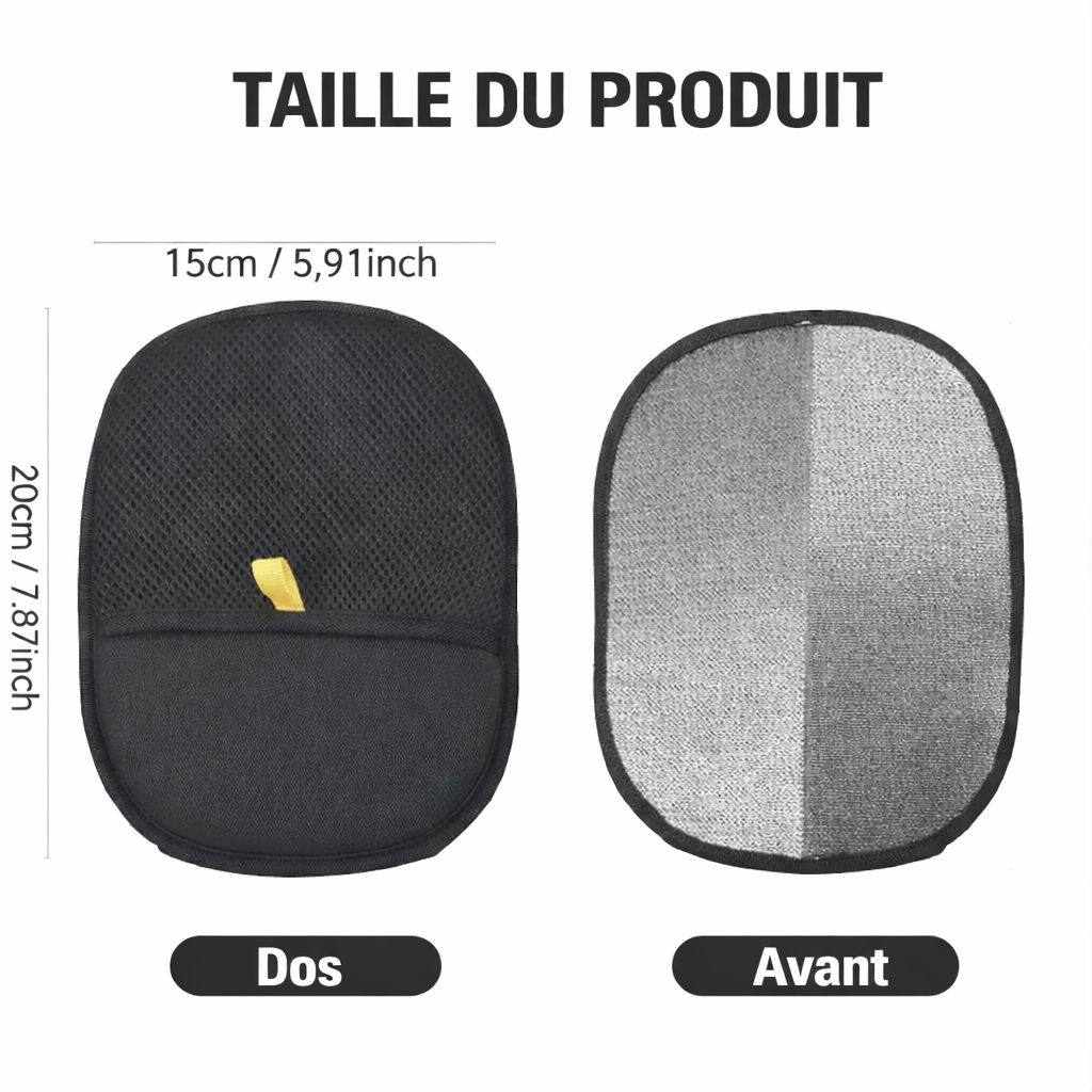 Attrapeur premium de poils d’animaux et de poussière