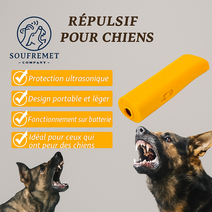 Répulsif ultrasonique pour chiens