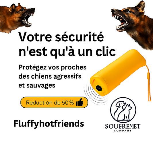 Répulsif ultrasonique pour chiens