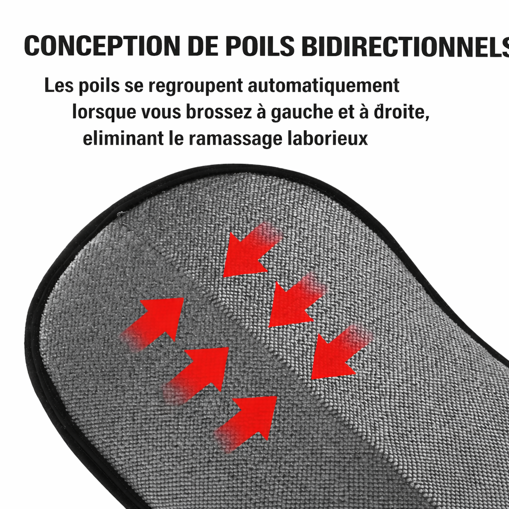 Attrapeur premium de poils d’animaux et de poussière