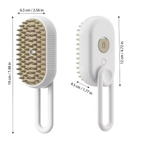 Brosse à vapeur pour poils d’animaux