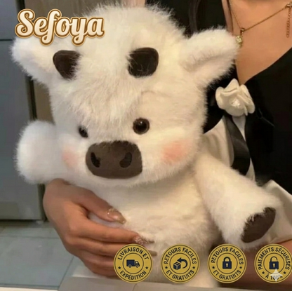 Sefoya Peluche Highland Cow qui court