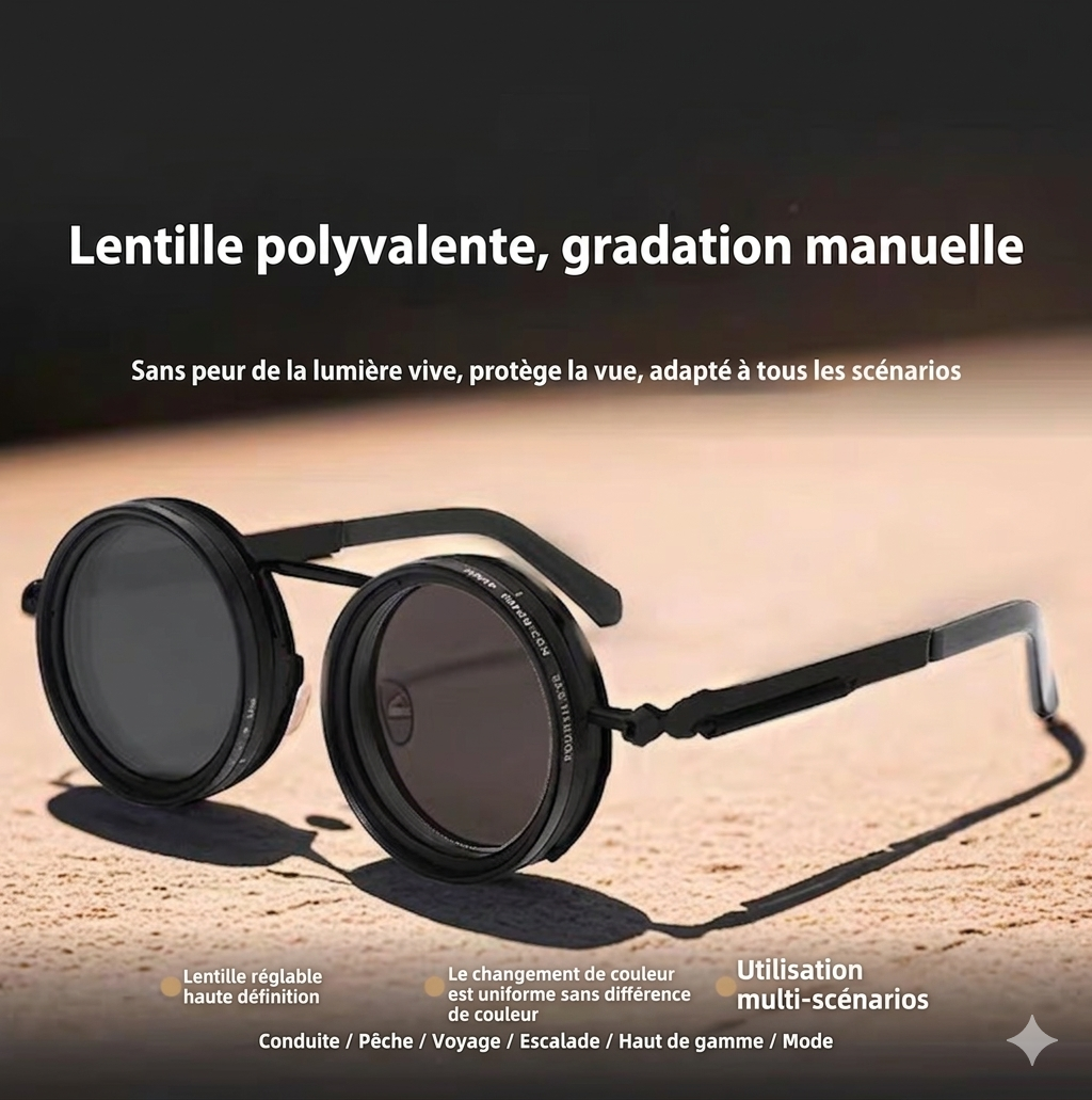 Lunettes de soleil polarisées réglables